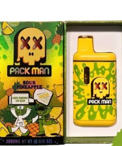 Packman Packman Sour Pineapple Flavor Gen 3 2g Disposable